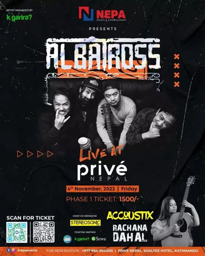 Albatross Nepal - Official video statistics