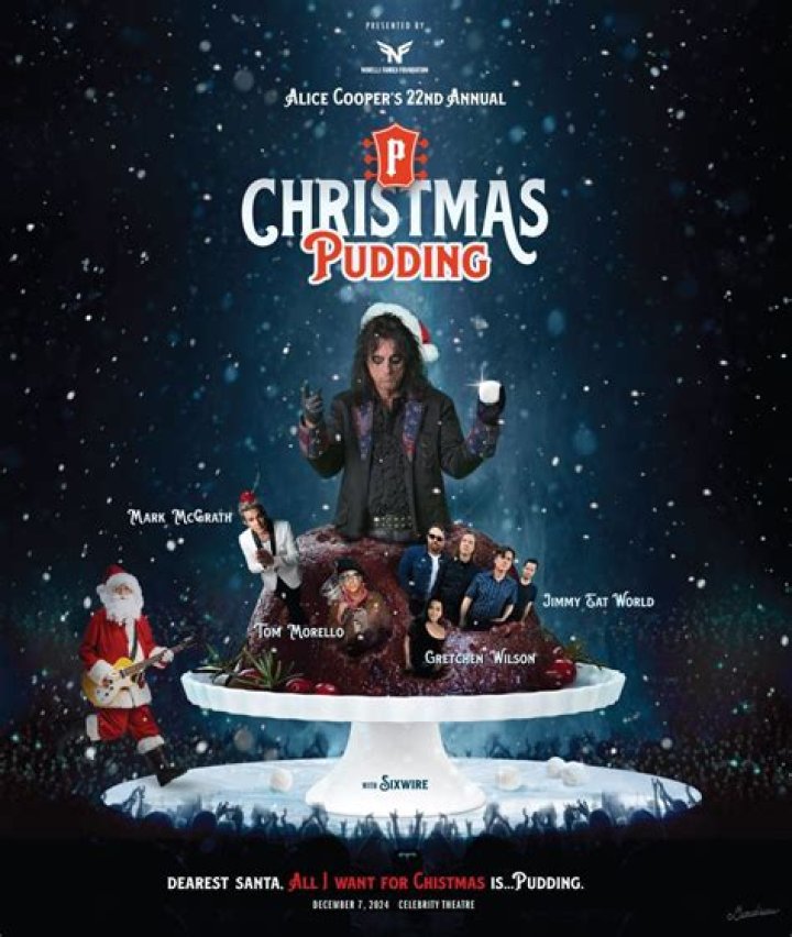 Alice Cooper's 20th Annual Christmas Pudding