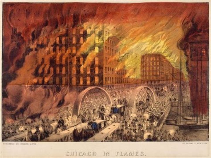The Great Chicago Fire Of 1871, When The Windy City Almost Burned Down